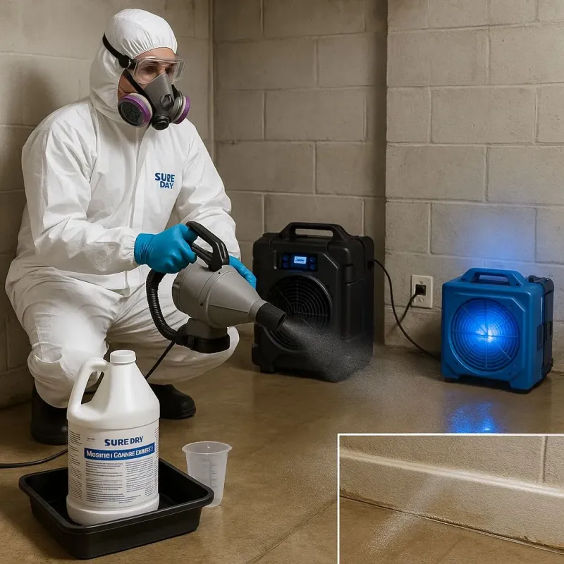 Sanitization and Odor Removal process in Ashland City, TN