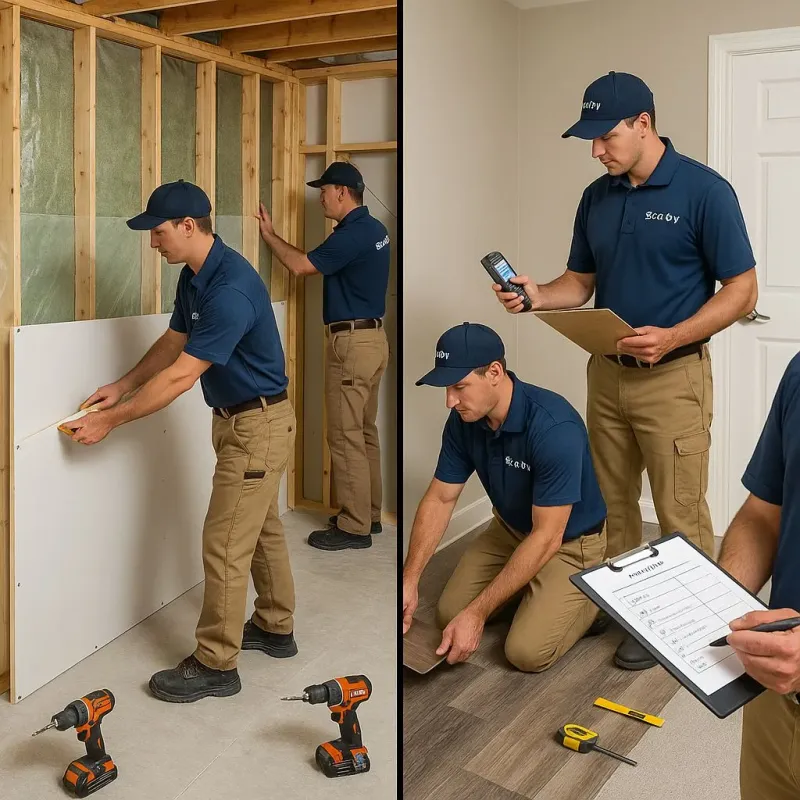 Repairs and Reconstruction process in Ashland City, TN